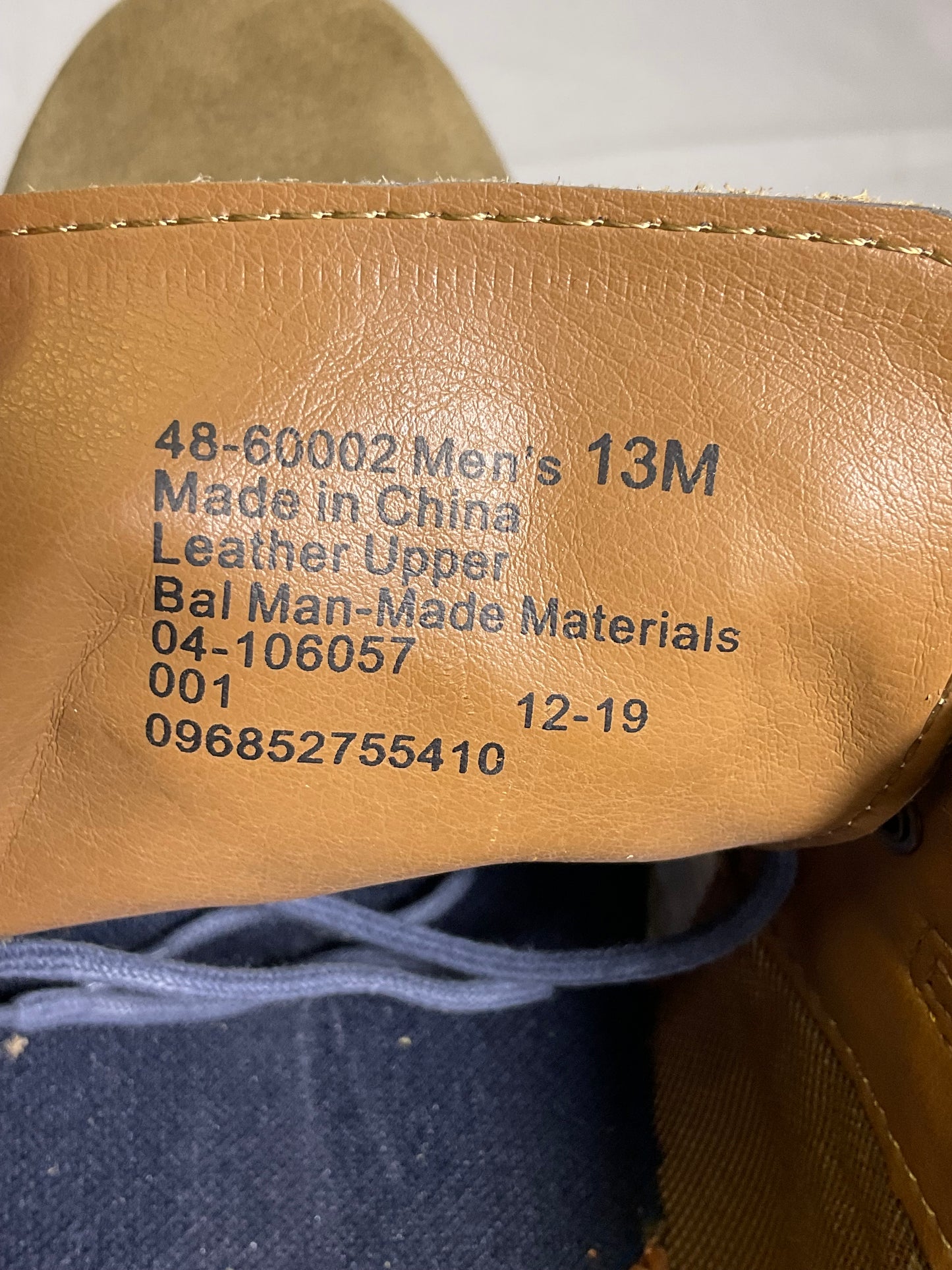 Crown and Ivy Tobacco Tan Suede and Leather Men's Shoes Size 13M Casual Dress Derby Loafers