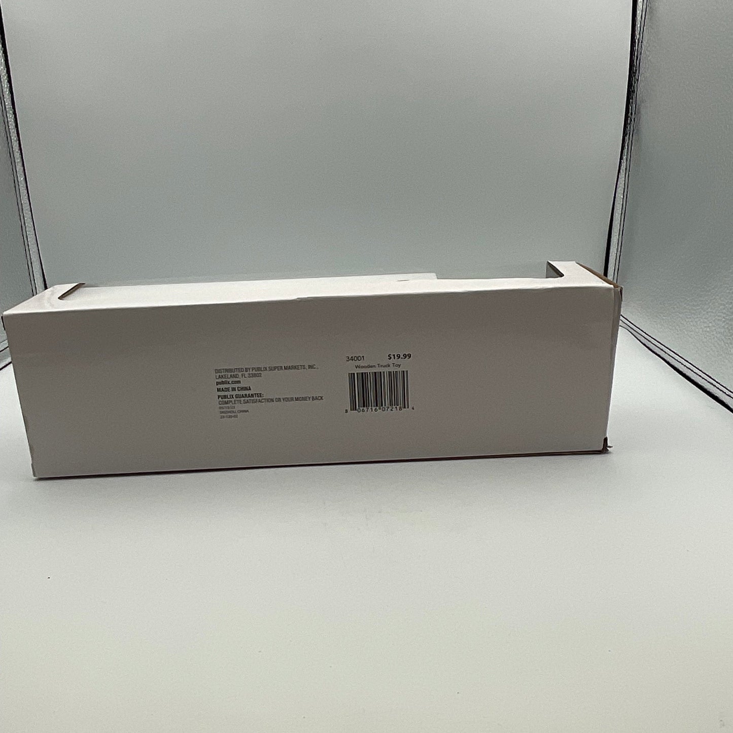 Publix Wooden Semitruck Collectible in Original Box