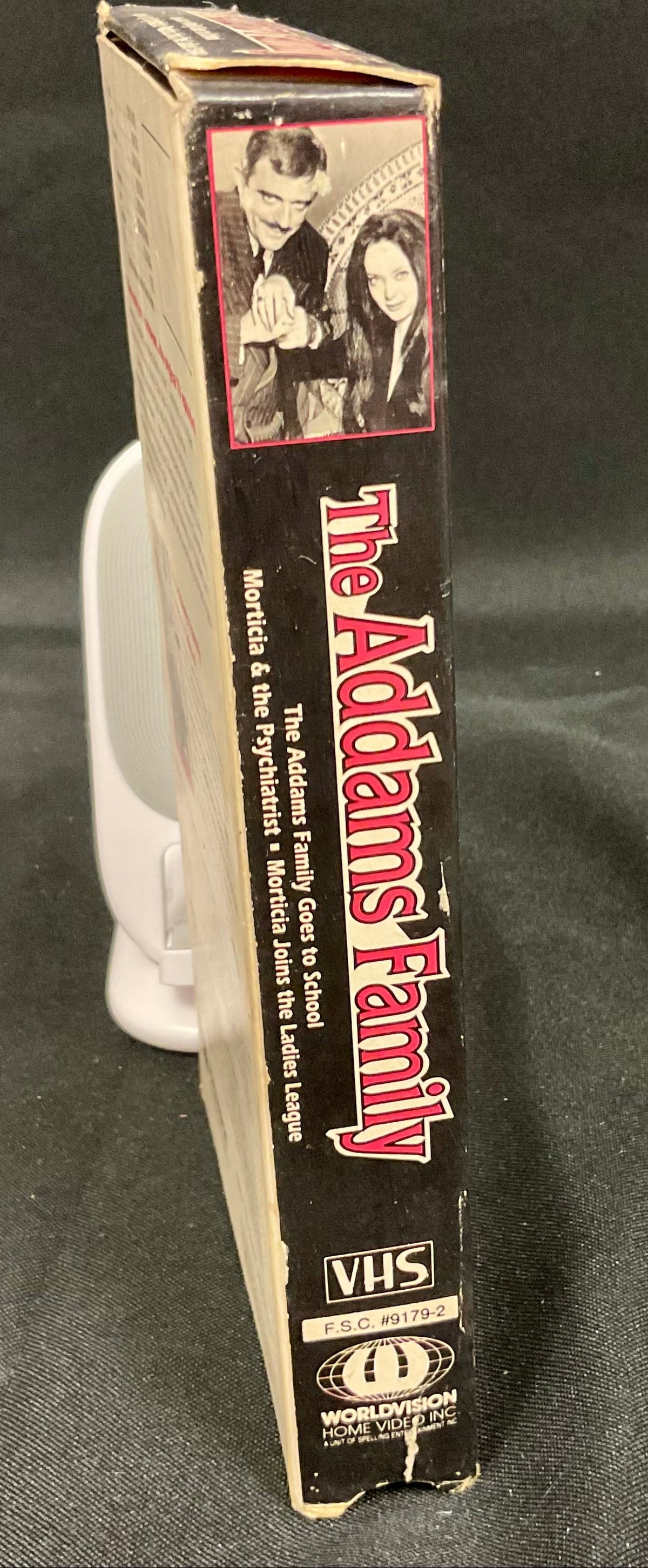 Addams Family Vintage 1964 VHS Video Tape Black and White Movie Film Pre-Owned