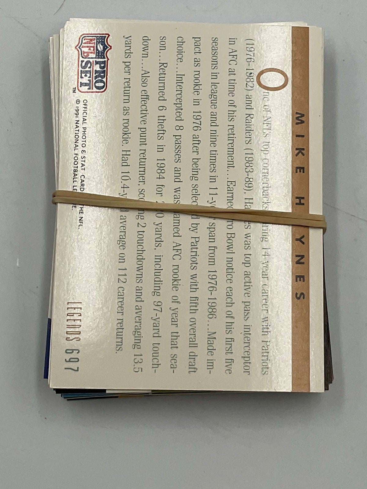 NFL Pro Set Trading Cards Lot of 37