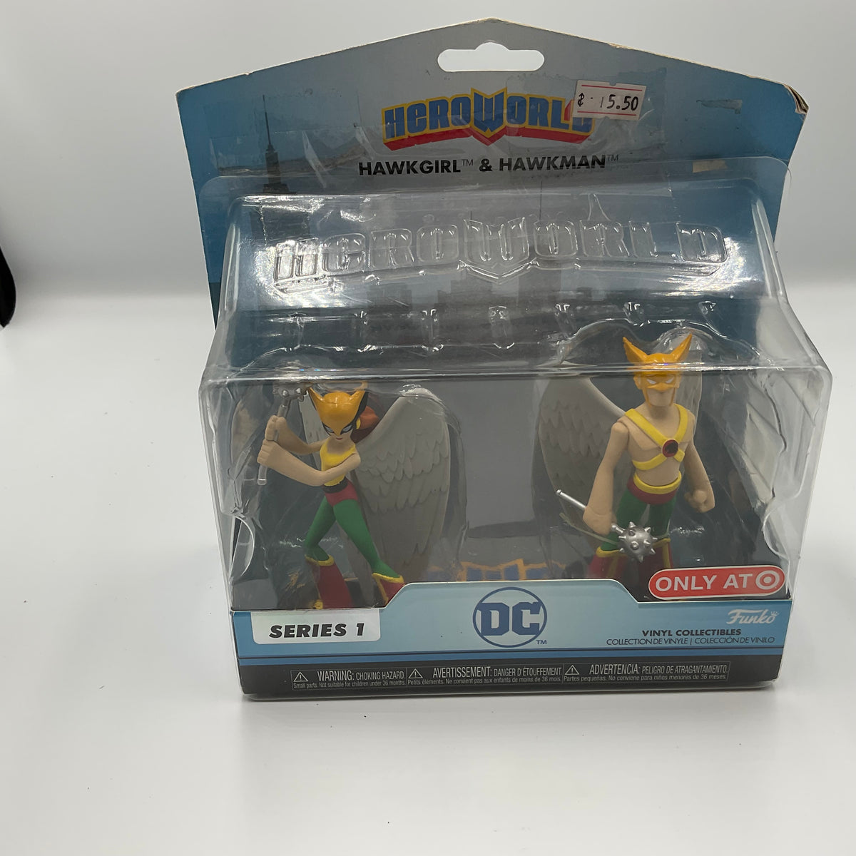 Funko HeroWorld DC Series 1 Hawkgirl & Hawkman Target Exclusive 2-Pack