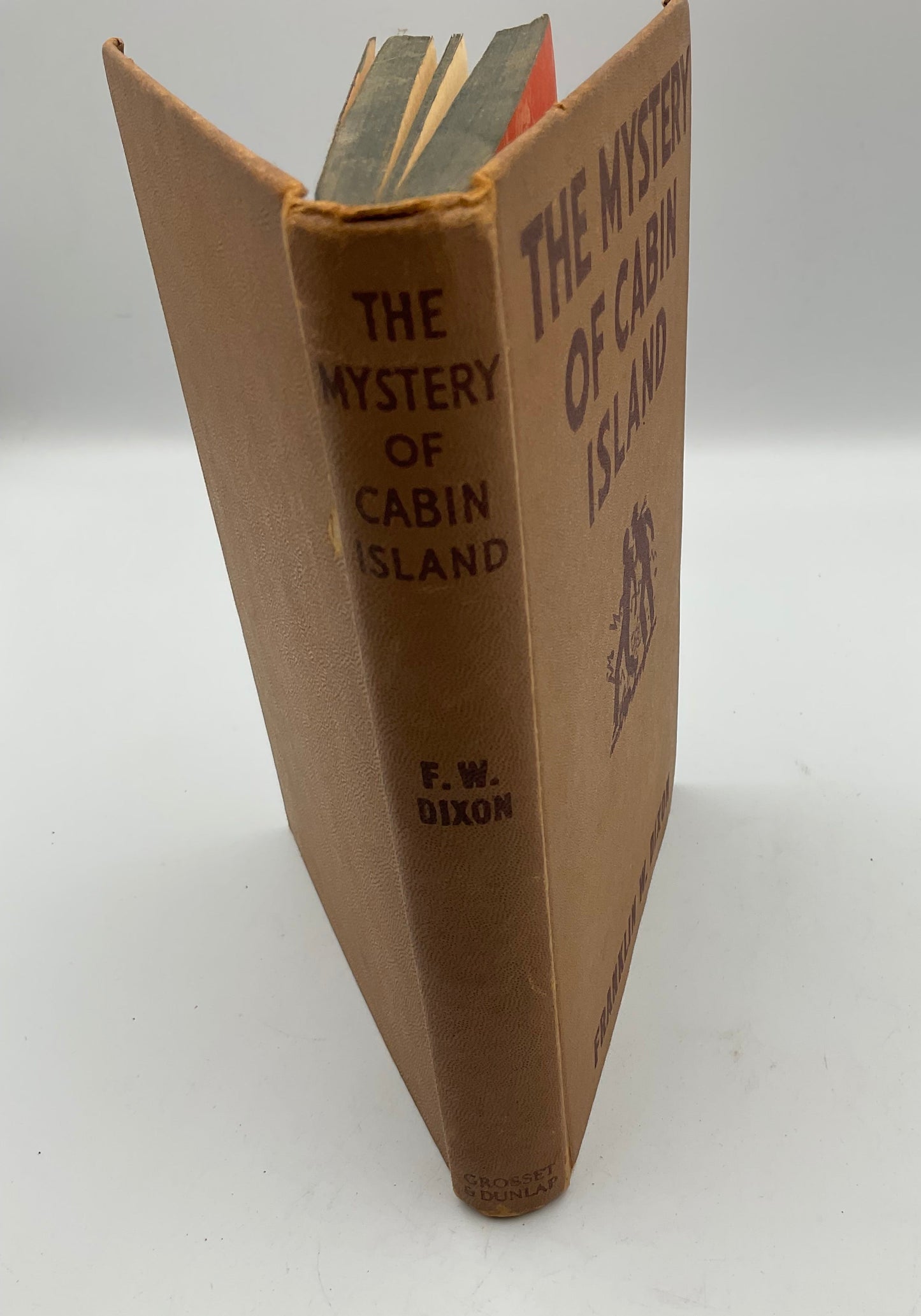 The Mystery of Cabin Island Hardcover Book by Franklin W. Dixon