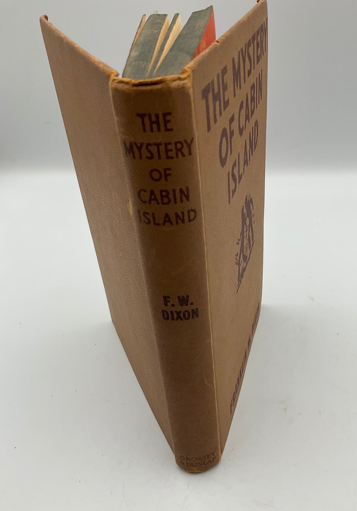 The Mystery of Cabin Island Hardcover Book by Franklin W. Dixon