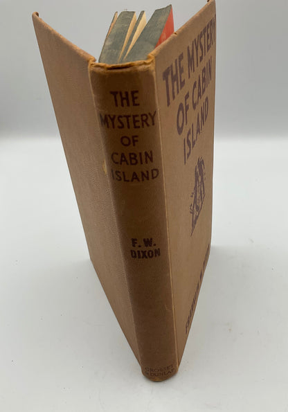 The Mystery of Cabin Island Hardcover Book by Franklin W. Dixon