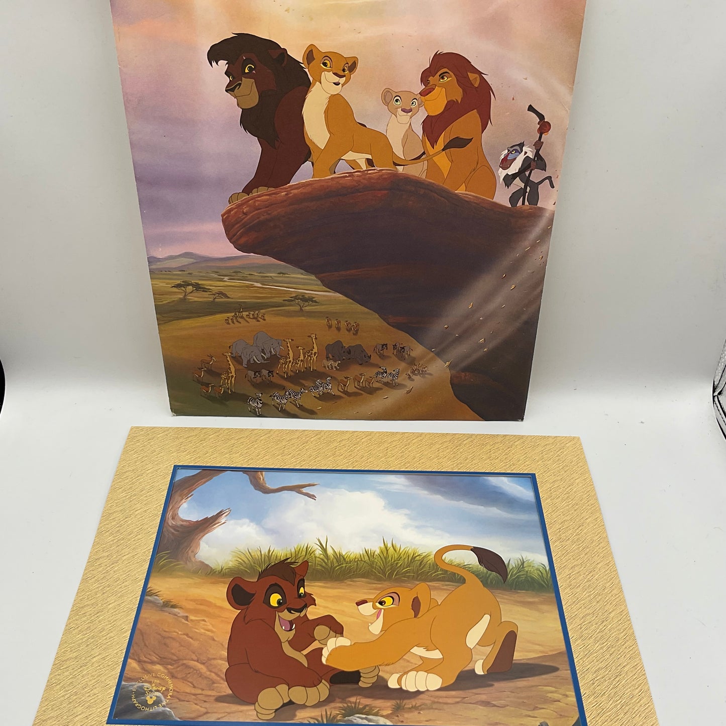 Disney’s Store Exclusive Commemorative Lithograph The Lion King 2 11X14