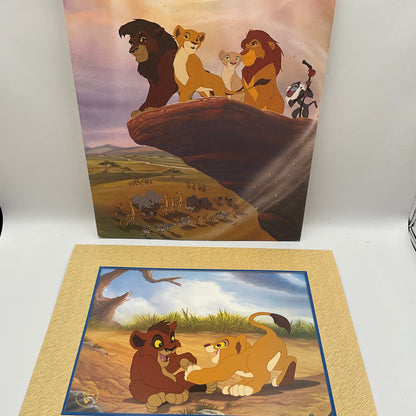 Disney’s Store Exclusive Commemorative Lithograph The Lion King 2 11X14