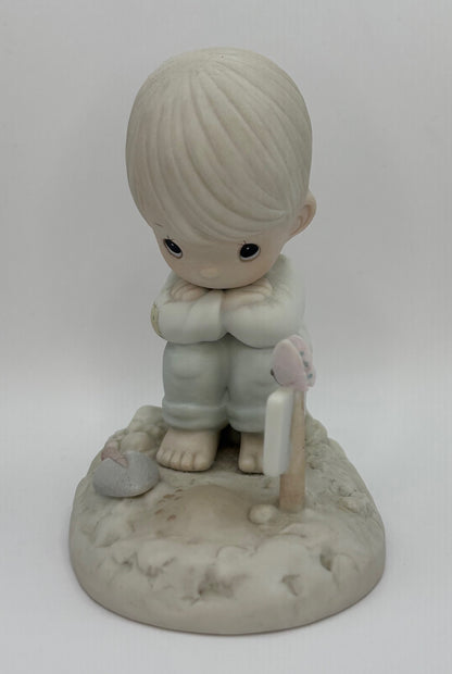 Precious Moments Vintage 1987 Members Only Figurine In His Time New in Box Tags Mint
