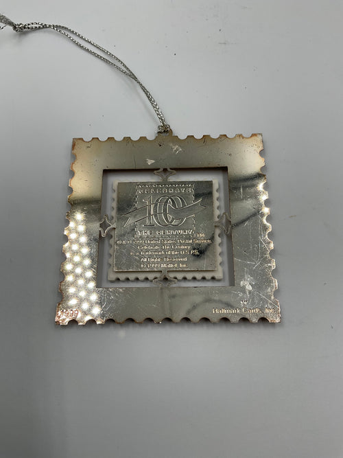 1999 Hallmark Keepsake Barbie 40th Anniversary Stamp Ornament QXI8559