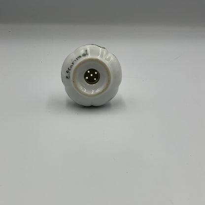 White Floral Porcelain Shakers