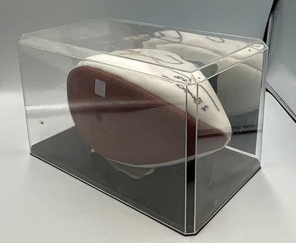Ray Lewis Autographed University of Miami Hurricanes Football W Certificate of Authenticity