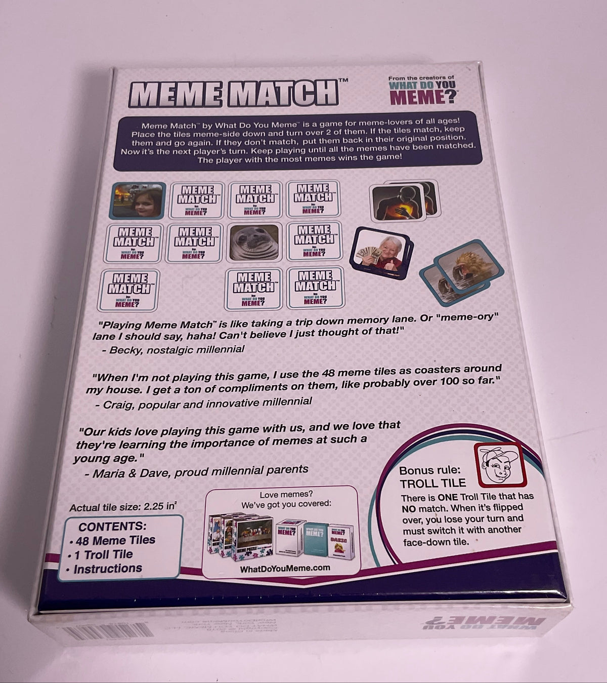 Meme Match Board Game by What Do You Meme Ages 12+