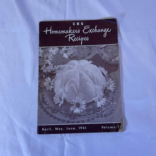 Homemaker Exchange Recipes Book