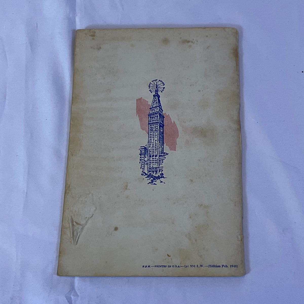 Metropolitan Cook Book Vintage February 1948 Metropolitan Life Insurance Company