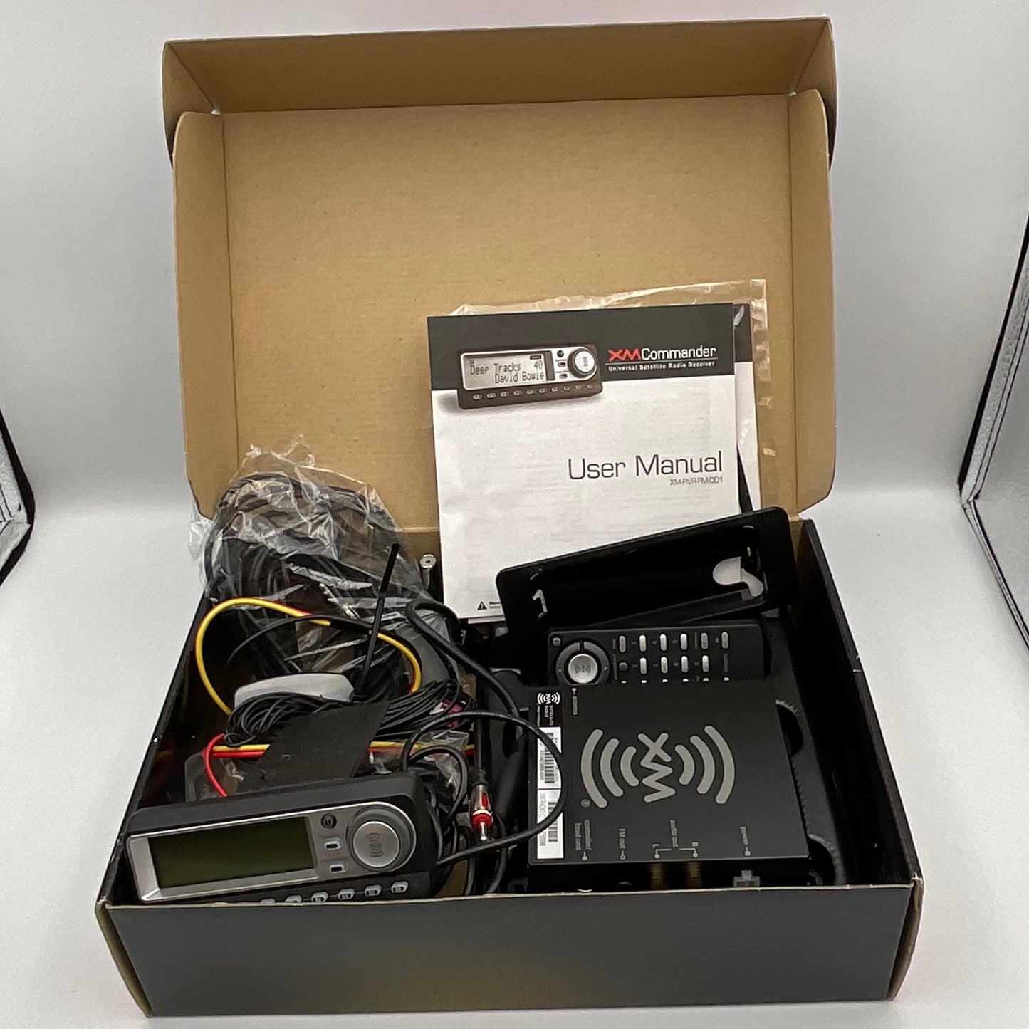 XM Commander Satellite Radio Tuner System Untested in Original Box