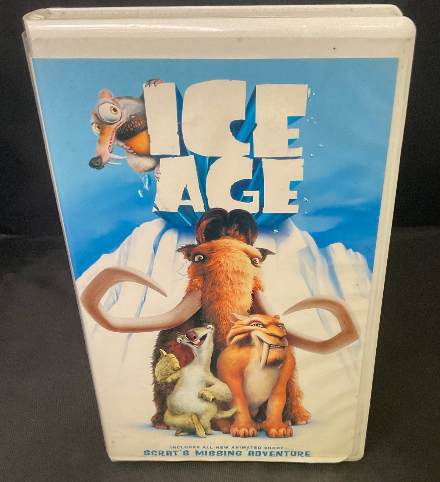 Ice Age Vintage VHS Video Tape in Original Case Pre-Owned Unsealed Untested
