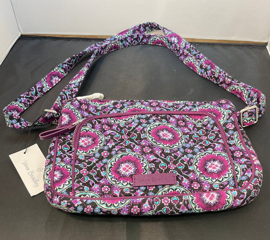 Vera Bradley Little Hipster Purple Purse New with Tags