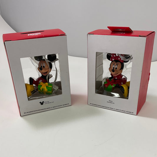 Hallmark Collectible Mickey and Minnie Ornament Set