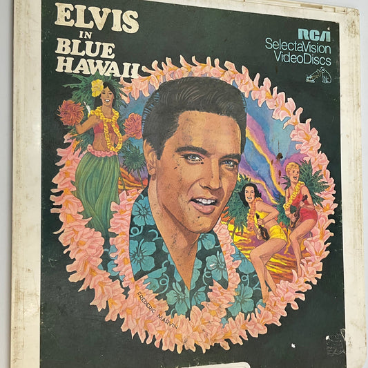 Elvis In Blue Hawaii Vintage RCA SelectaVision Video Disc Untested