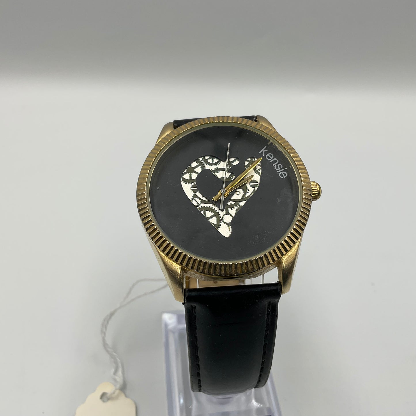 Kensie Heart/Gear Design Face Watch
