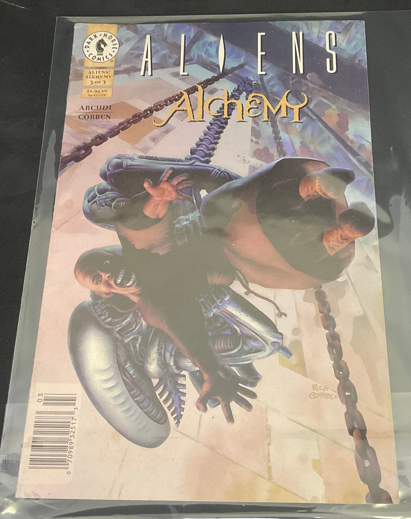 Aliens Alchemy #3 of 3 Vintage Dec 1997 Comic Book