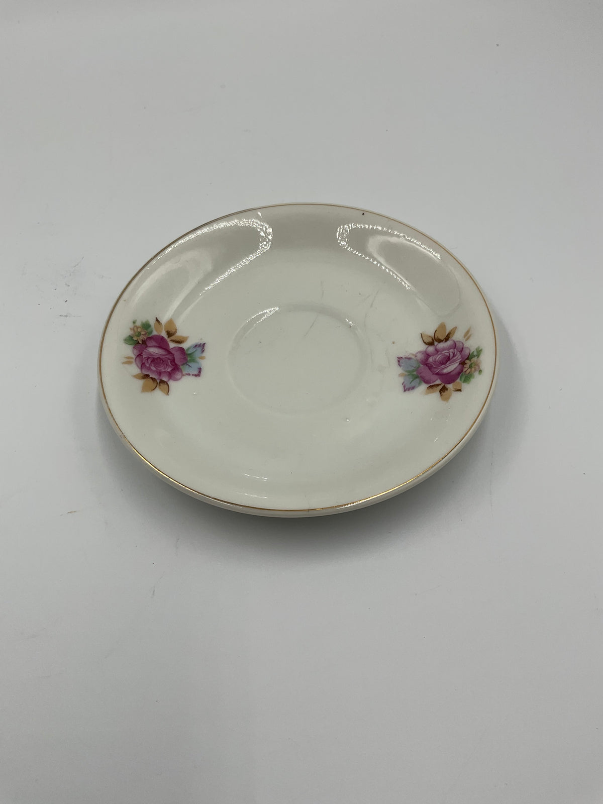 Vintage Japan Floral Rose Porcelain Tea Cups and Saucers 12 Pc Set