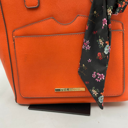 Steve Madden Large Orange Purse