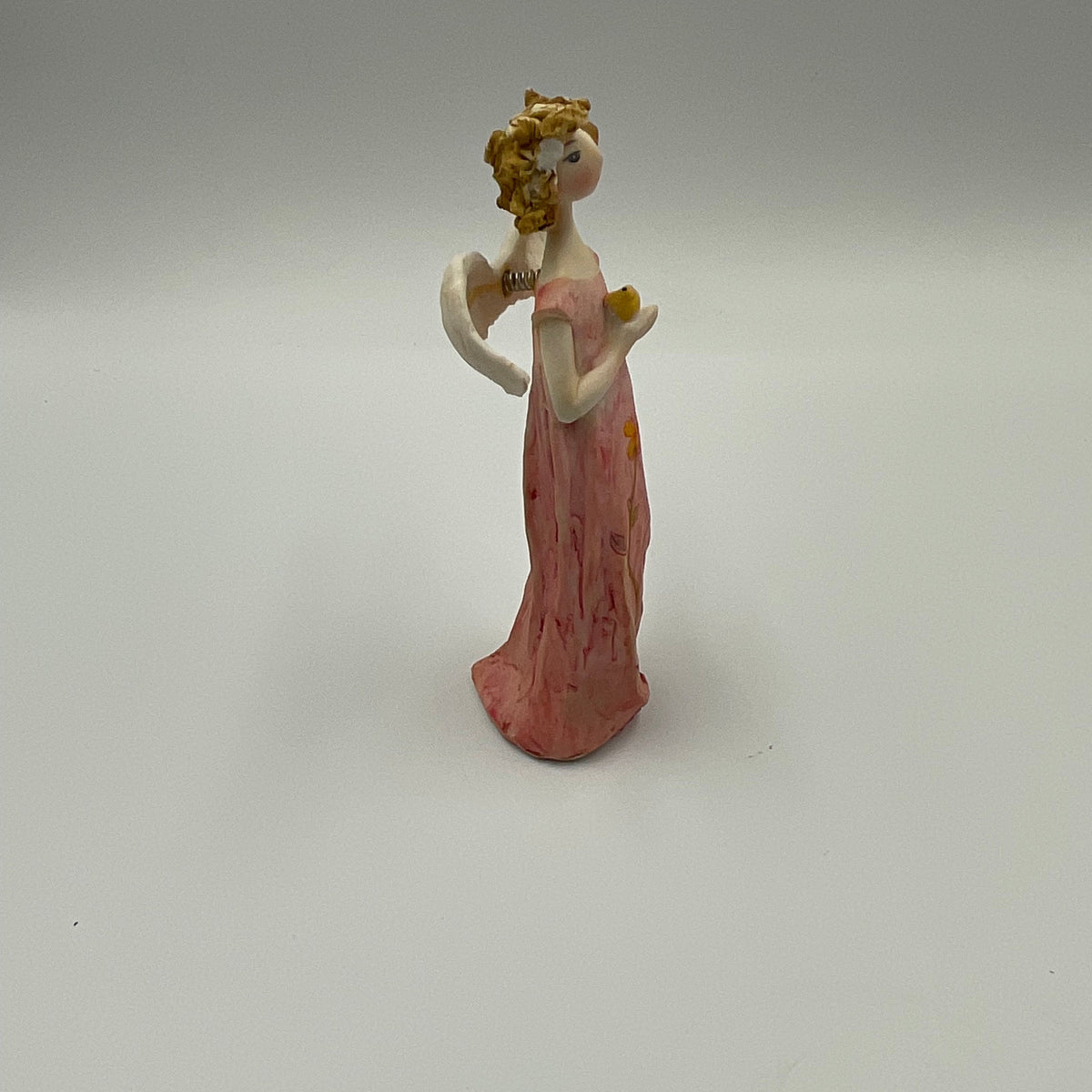 Vintage Roman Inc.Figurine Pink Angel 3