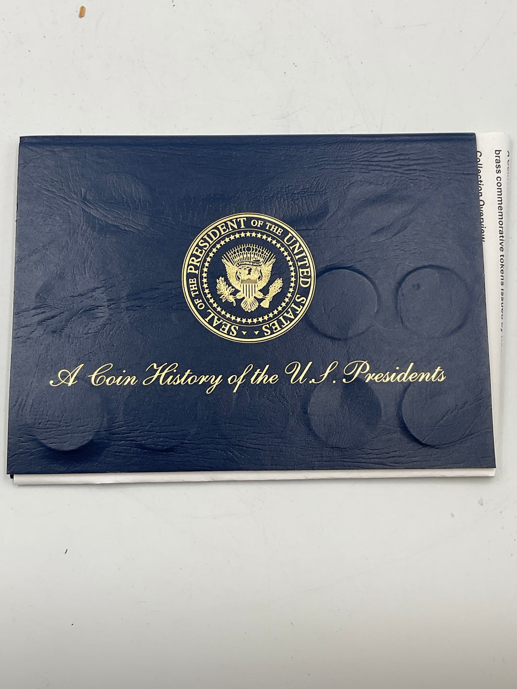 1997 Readers Digest Commemorative Brass Coin Collection US Presidents Incomplete