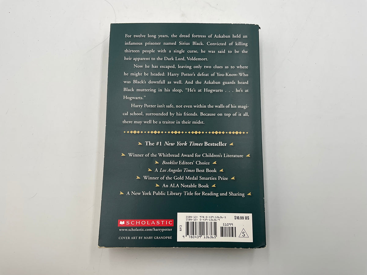 Harry Potter and the Prisoner of Azkaban Paperback J. K. Rowling Scholastic