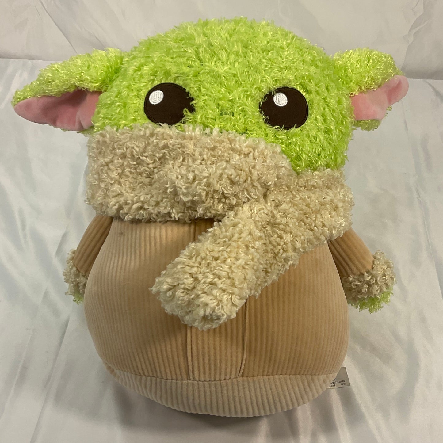 Star Wars Mattel Grogu Baby Yoda Plush Doll 14in Tall
