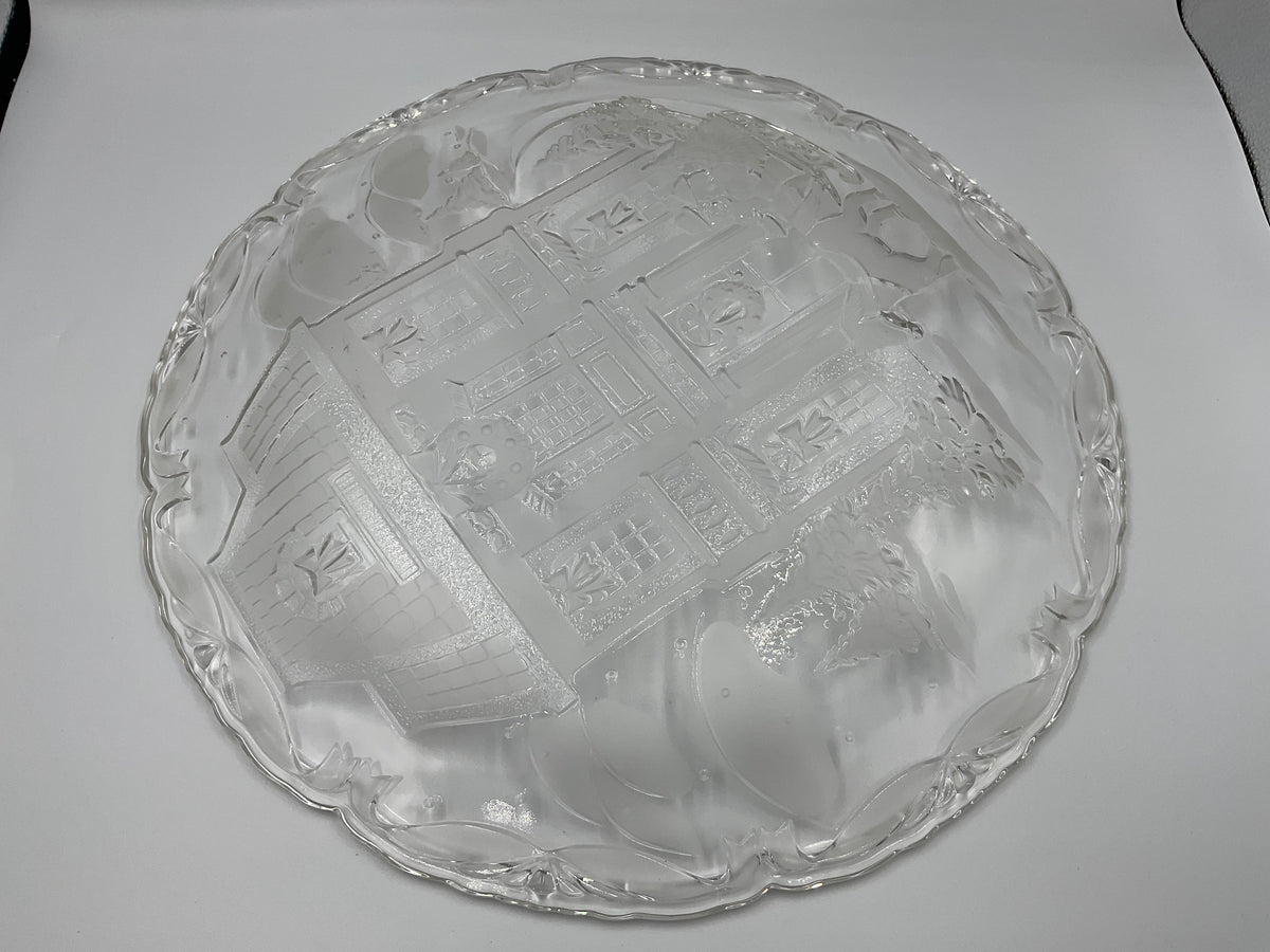 Mikasa "Winter Wonderland" 15-inch Round Hostess Platter