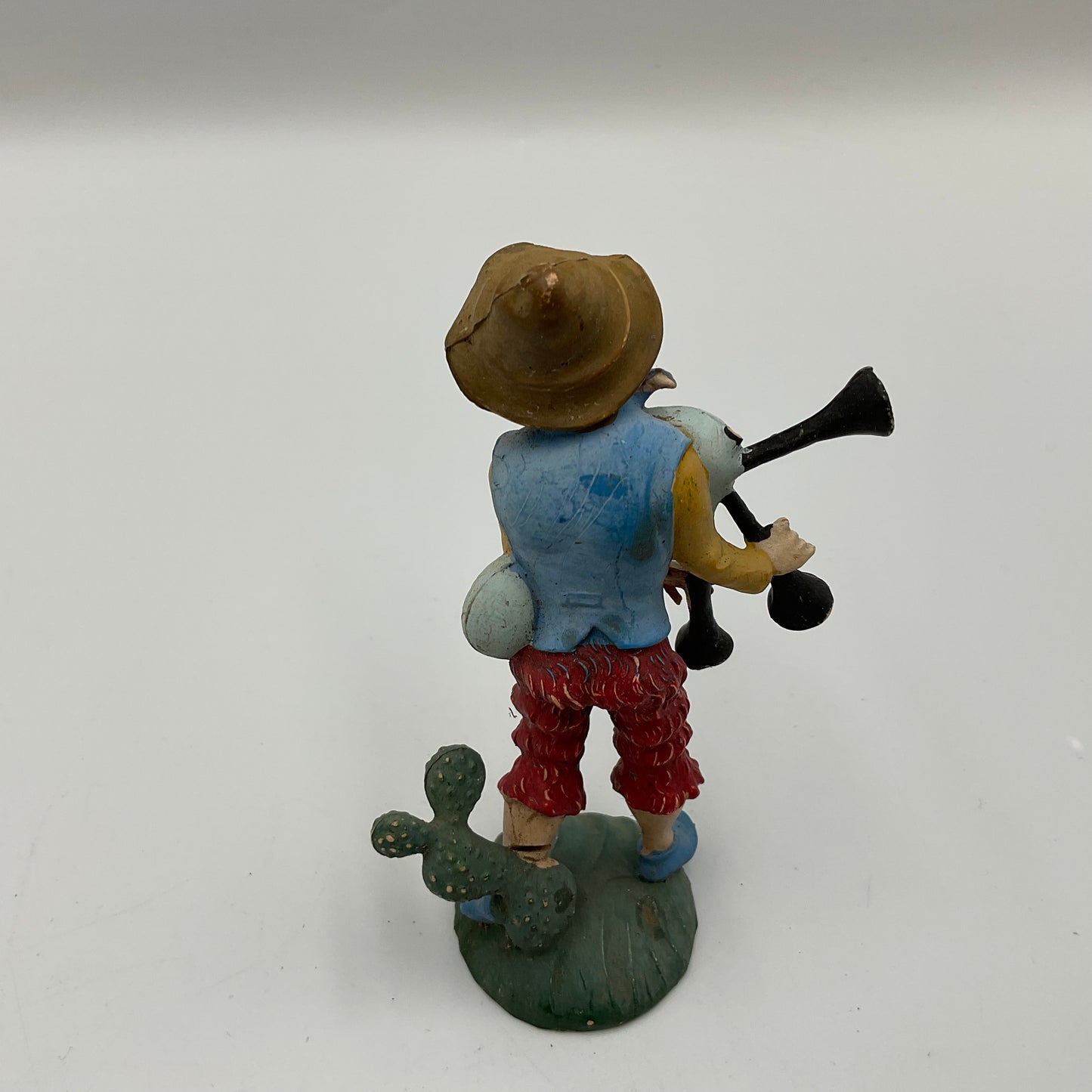 Vintage Italian Figurine Bagpiper Shepard Musician