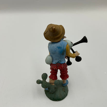 Vintage Italian Figurine Bagpiper Shepard Musician