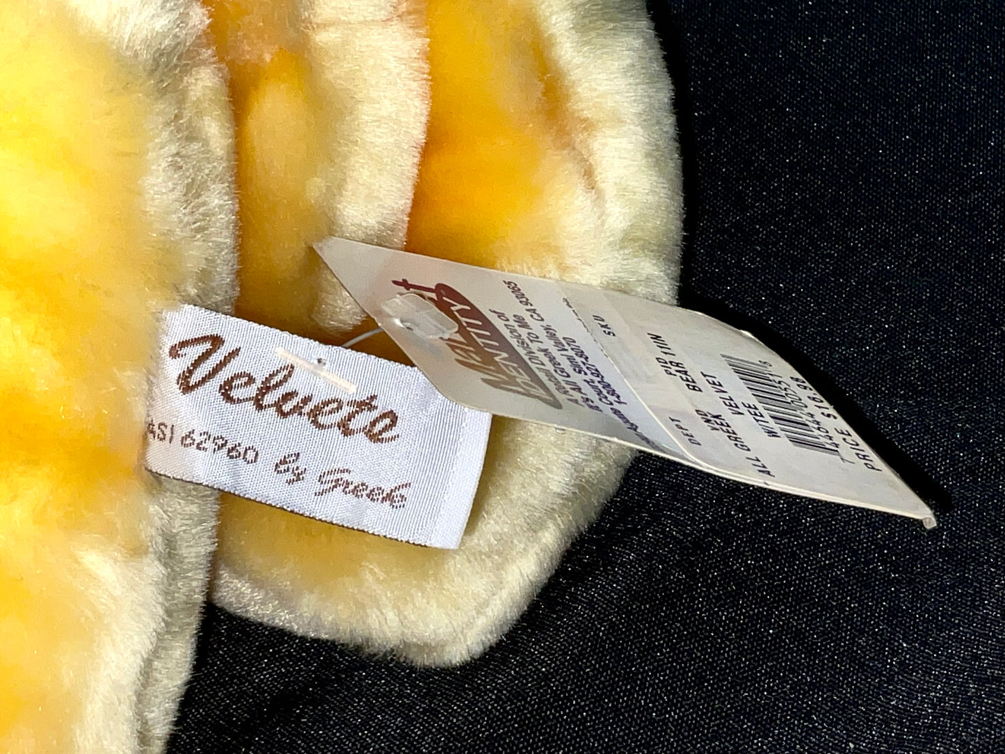 USF College Class of 2004 Yellow Teddy Bear