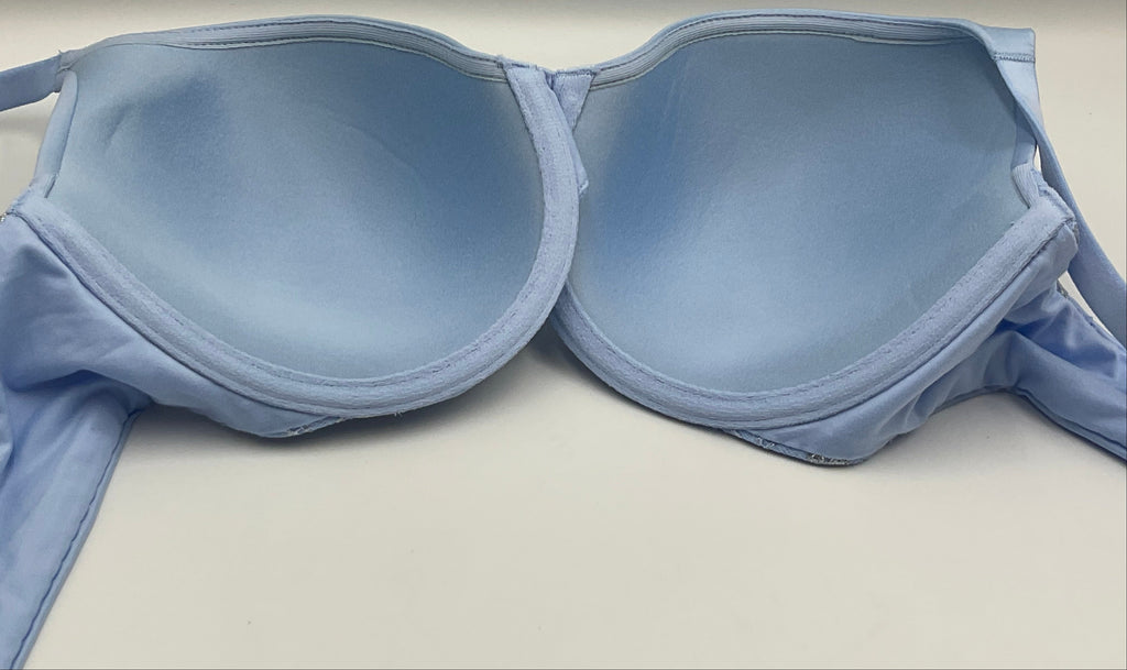 Victoria's Secret 38B Body by Perfect Coverage Bra Light Blue