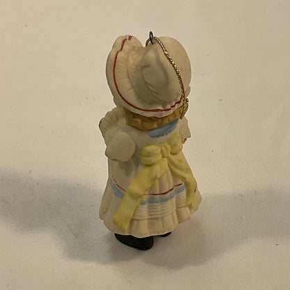 Jan Hagara "Missy and Her Baby" Vintage 1984 Limited Edition Porcelain Figurine with Original Box