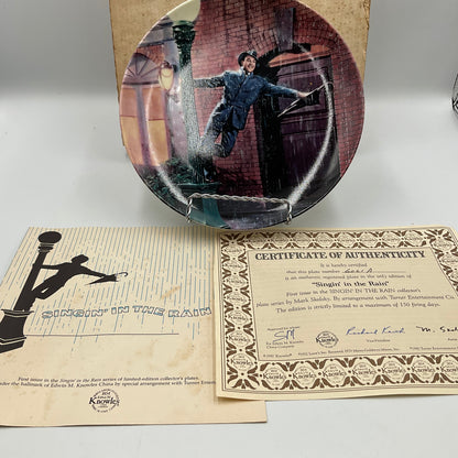 Ready JB The Edwin M.Knowles China Co. Singing In The Rain By Mark Skolsky
