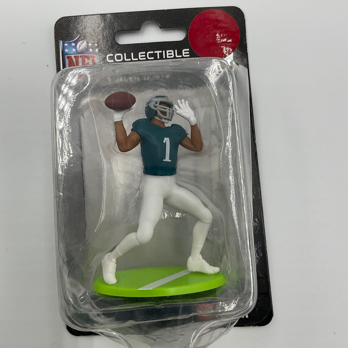 NFL Jalen Hurts Philadelphia Eagles #1 Collectible Football Figure Sealed