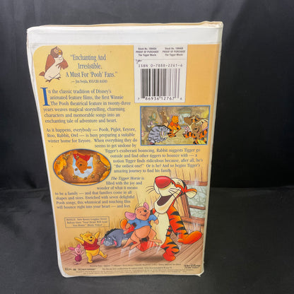 Disney's The Tigger Movie VHS Tape