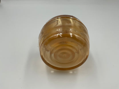 Vintage Jeannette Glass Company “Fawn” powder jar
