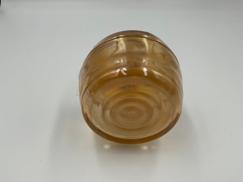 Vintage Jeannette Glass Company “Fawn” powder jar