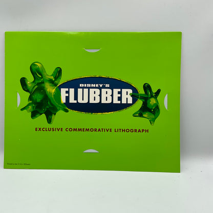 Vintage 1998 Disney Flubber Exclusive Commemorative Lithograph 3D 11X14