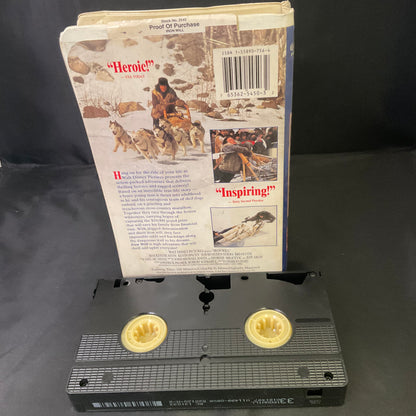Disney’s Iron Will VHS Tape