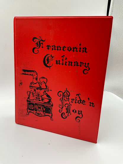 Vintage Franconin Culinary Pride ‘n Joy Cookbook Mennonite Church