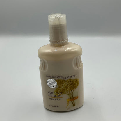 Bath & Body Works Rice Flower and Shea Body Lotion New Unopened