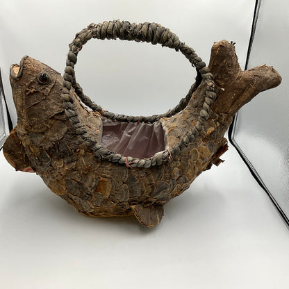 Handcrafted Decorative Fish Basket