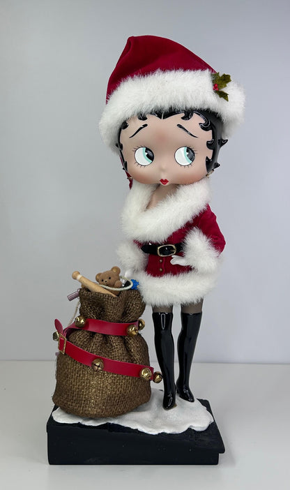Holiday Betty Boop by Syd Hap Danbury Mint Brand New Mint Condition Original Box and Package with COA