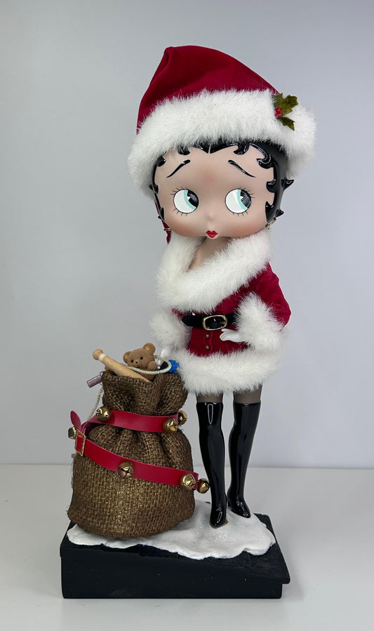 Holiday Betty Boop by Syd Hap Danbury Mint Brand New Mint Condition Original Box and Package with COA