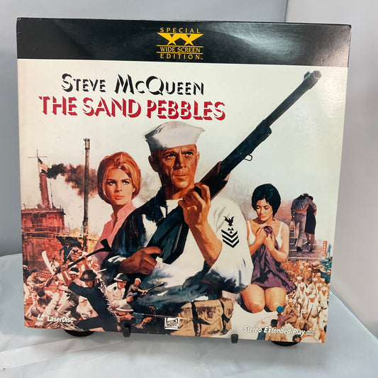 Steve McQueen The Sand Pebbles LaserDisc Two Disc Video Box Set Untested