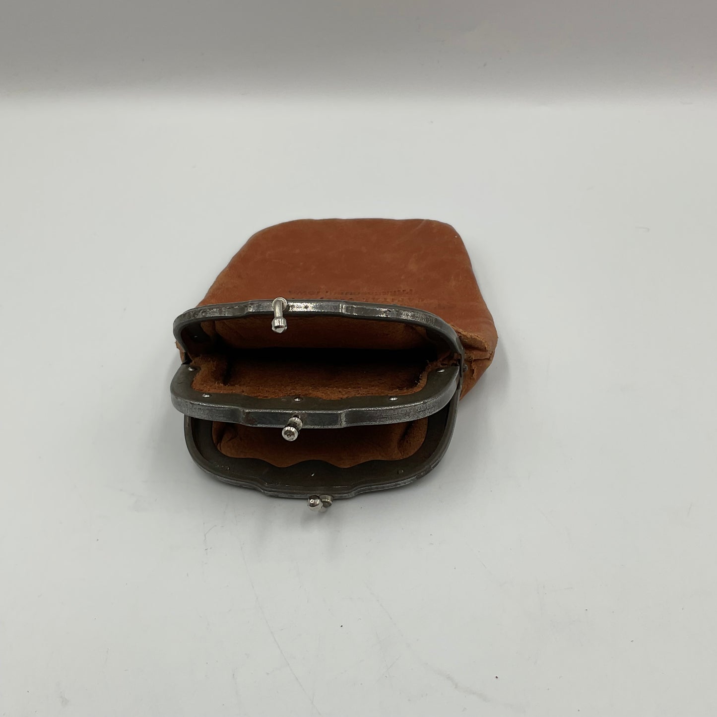 Vintage Leather Coin Purse From The State Exchange Bank